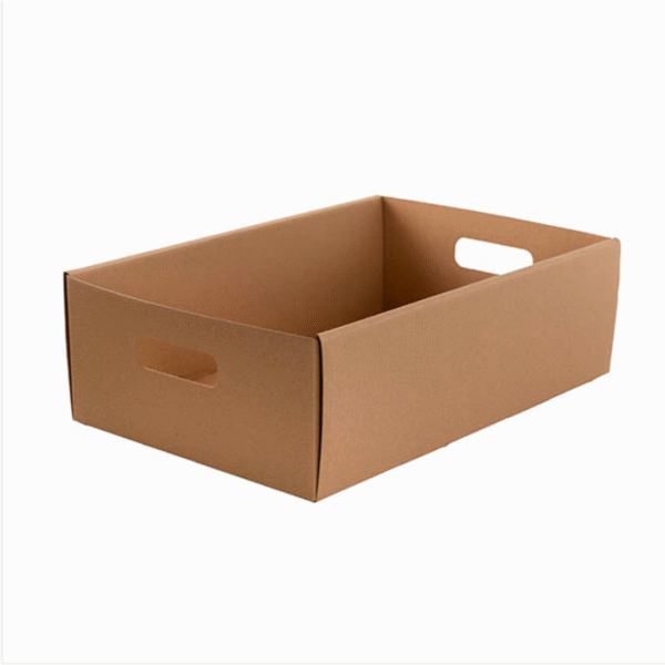 Corrugated Card Open Top Hamper Tray
